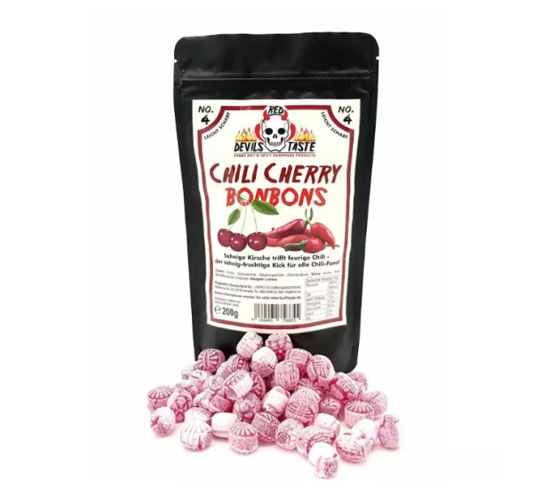 No.4 Chili Cherry Bonbon - leicht scharf - 200g - Hotskala: 3